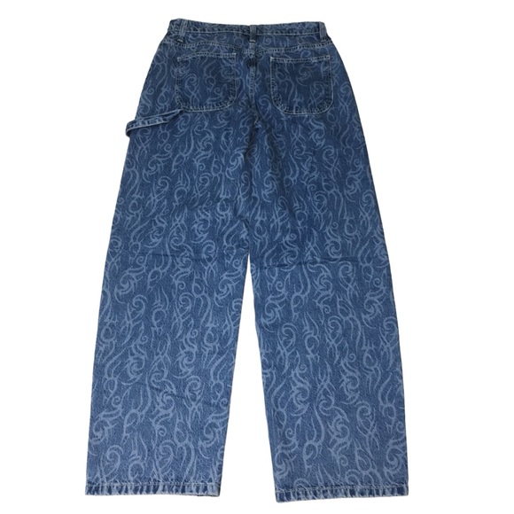 ASOS design Baggy High Waisted Rise Skater Jeans - Women’s 30/32 - Picture 8 of 14